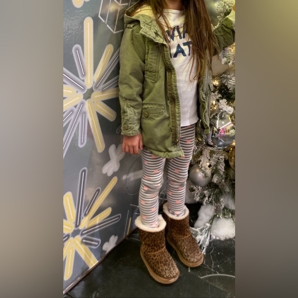 GAP cargo army/sherpa jacket 4T - Picture 14 of 14